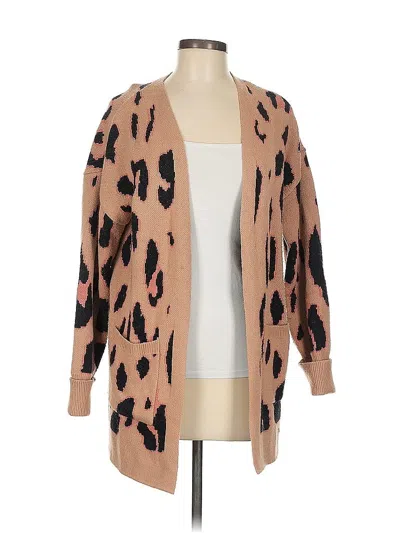 Pre-owned Merokeety Cardigan Sweater In Brown