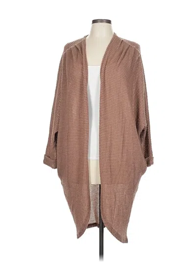 Pre-owned Merokeety Cardigan Sweater In Brown