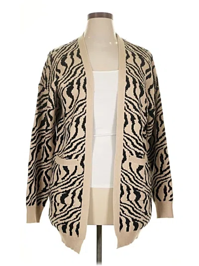 Pre-owned Merokeety Cardigan Sweater In Brown