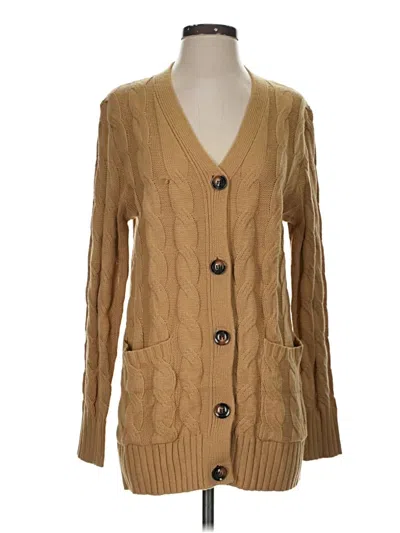 Pre-owned Merokeety Cardigan Sweater In Brown