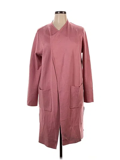 Pre-owned Merokeety Cardigan Sweater In Burgundy