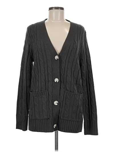 Pre-owned Merokeety Cardigan Sweater In Gray