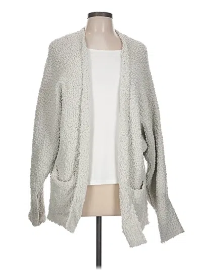 Pre-owned Merokeety Cardigan Sweater In Gray