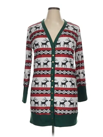 Pre-owned Merokeety Cardigan Sweater In Green