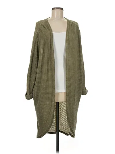 Pre-owned Merokeety Cardigan Sweater In Green