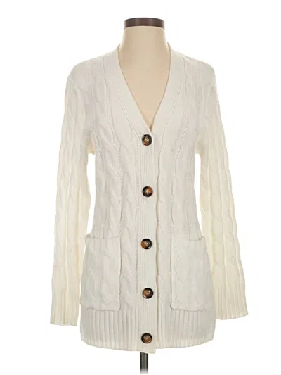 Pre-owned Merokeety Cardigan Sweater In Ivory