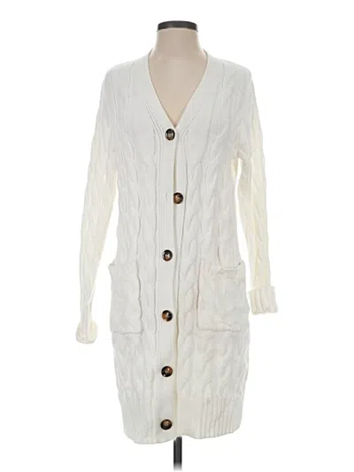 Pre-owned Merokeety Cardigan Sweater In Ivory