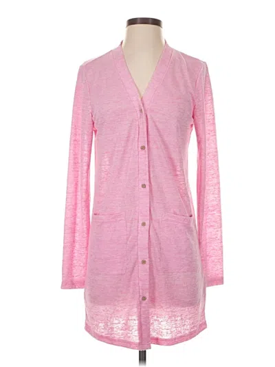 Pre-owned Merokeety Cardigan Sweater In Pink
