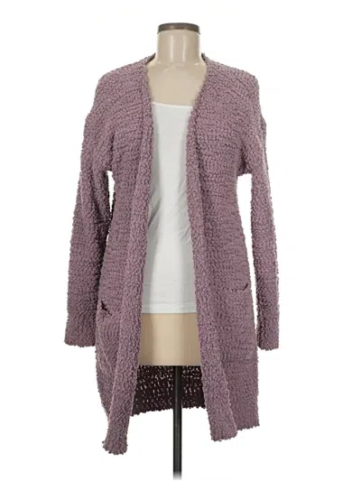Pre-owned Merokeety Cardigan Sweater In Purple