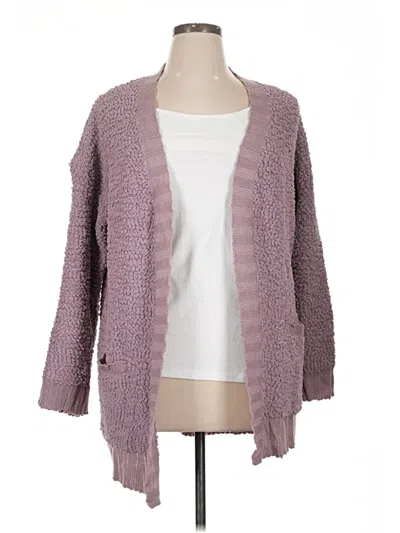 Pre-owned Merokeety Cardigan Sweater In Purple