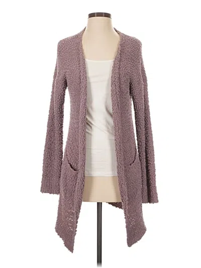 Pre-owned Merokeety Cardigan Sweater In Purple