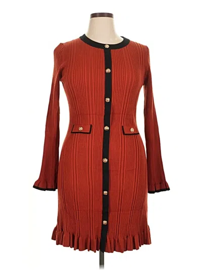 Pre-owned Merokeety Cardigan Sweater In Red