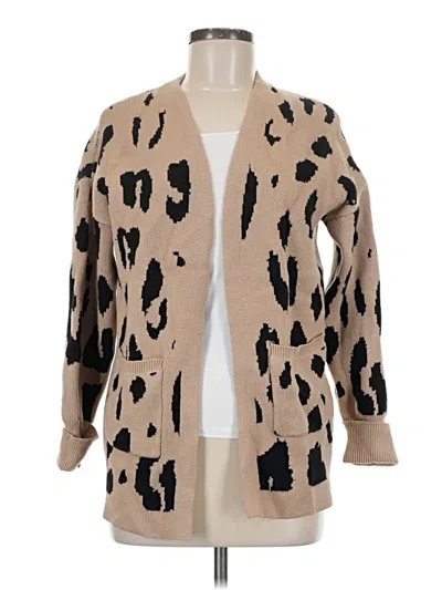Pre-owned Merokeety Cardigan Sweater In Tan