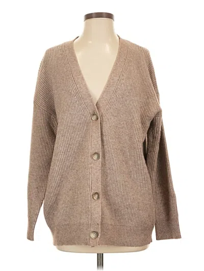 Pre-owned Merokeety Cardigan Sweater In Tan