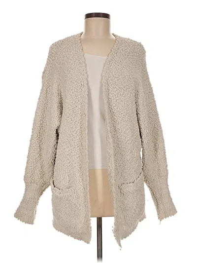 Pre-owned Merokeety Cardigan Sweater In Tan