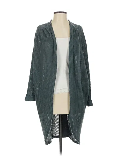 Pre-owned Merokeety Cardigan Sweater In Teal