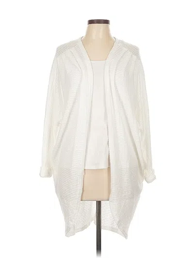Pre-owned Merokeety Cardigan Sweater In White