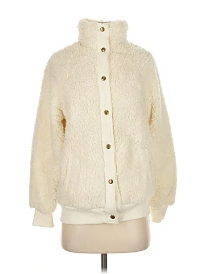 Pre-owned Merokeety Cardigan Sweater In White