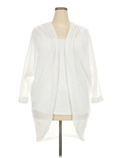 Pre-owned Merokeety Cardigan Sweater In White