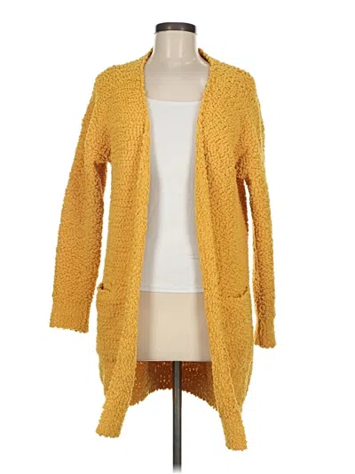 Pre-owned Merokeety Cardigan Sweater In Yellow