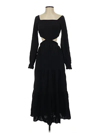 Pre-owned Merokeety Casual Dress In Black