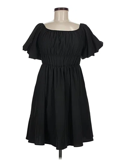 Pre-owned Merokeety Casual Dress In Black