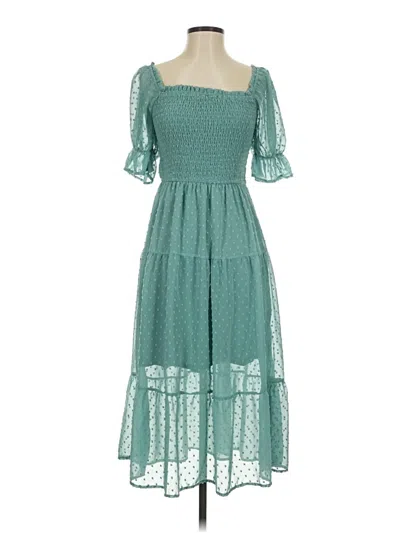 Pre-owned Merokeety Casual Dress In Blue