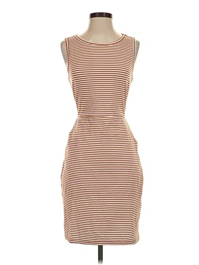 Merokeety Casual Dress In Brown