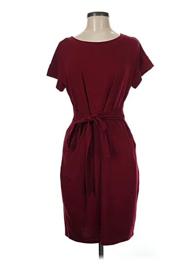 Pre-owned Merokeety Casual Dress In Burgundy