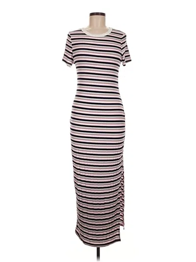 Pre-owned Merokeety Casual Dress In Burgundy