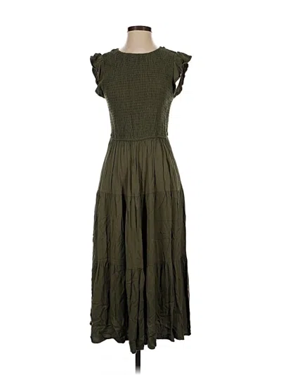Pre-owned Merokeety Casual Dress In Green