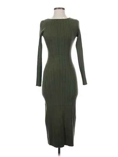 Pre-owned Merokeety Casual Dress In Green