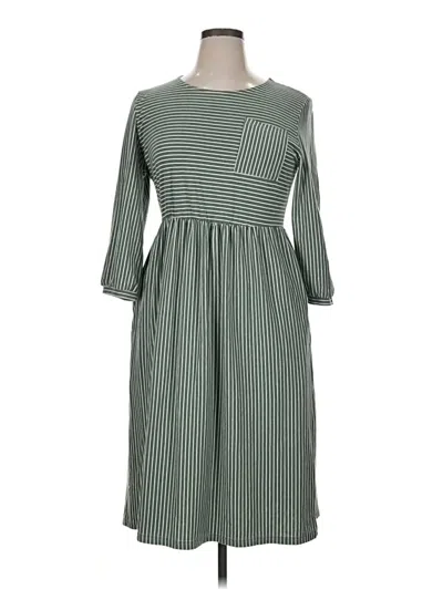 Pre-owned Merokeety Casual Dress In Green