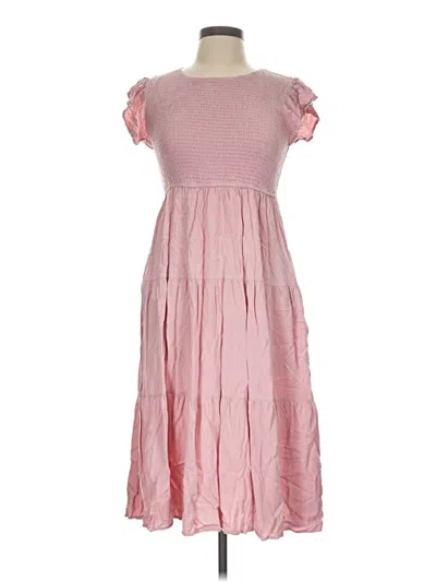 Pre-owned Merokeety Casual Dress In Pink