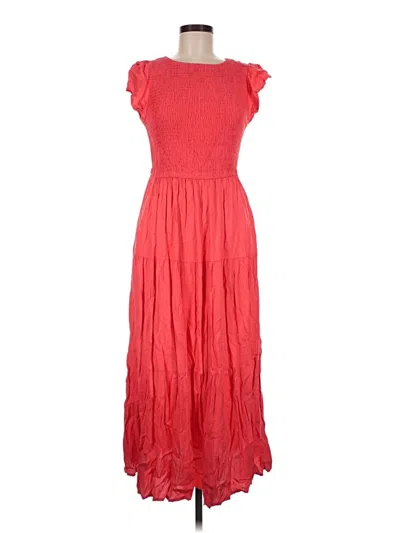 Pre-owned Merokeety Casual Dress In Red