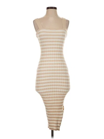Pre-owned Merokeety Casual Dress In Tan