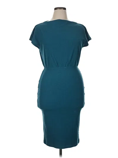 Pre-owned Merokeety Casual Dress In Teal