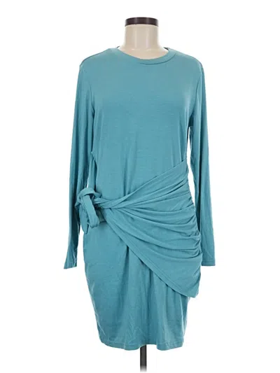 Pre-owned Merokeety Casual Dress In Teal