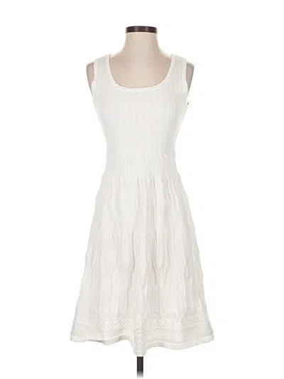 Pre-owned Merokeety Casual Dress In White