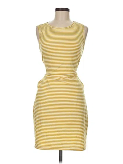 Pre-owned Merokeety Casual Dress In Yellow