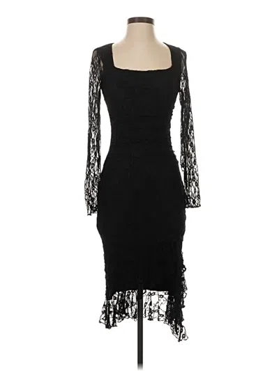 Pre-owned Merokeety Cocktail Dress In Black