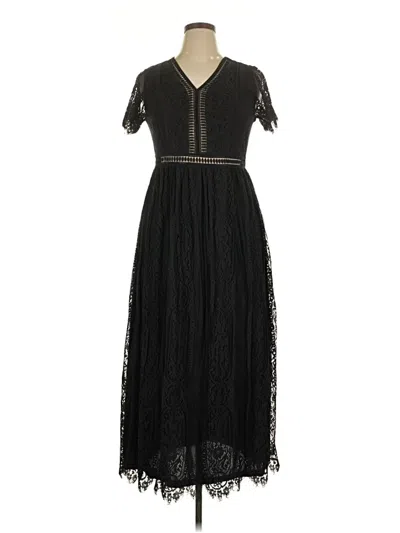 Pre-owned Merokeety Cocktail Dress In Black