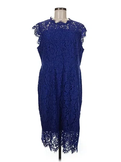 Pre-owned Merokeety Cocktail Dress In Blue