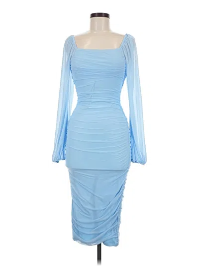 Pre-owned Merokeety Cocktail Dress In Blue