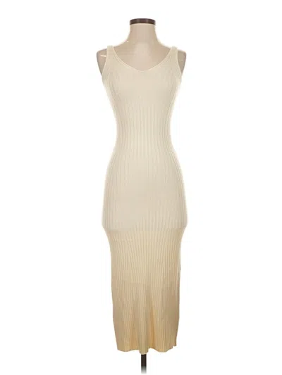 Pre-owned Merokeety Cocktail Dress In Ivory