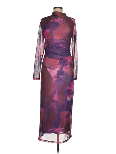 Pre-owned Merokeety Cocktail Dress In Purple
