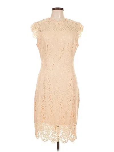Pre-owned Merokeety Cocktail Dress In Tan