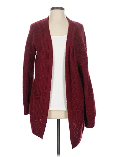 Pre-owned Merokeety Kimono In Burgundy