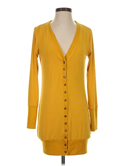 Pre-owned Merokeety Long Sleeve Blouse In Yellow