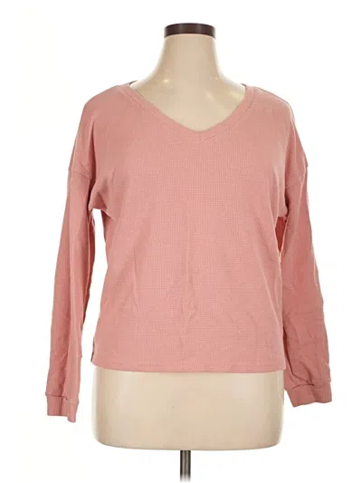 Pre-owned Merokeety Long Sleeve T-shirt In Pink